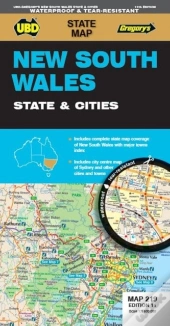 New South Wales State & Cities Map 219 11th Ed Waterproof