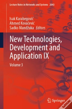Capa do artigo New Technologies, Development And Application Ix
