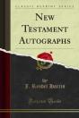 New Testament Autographs - Preview