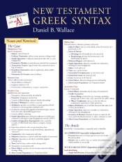 Capa do artigo New Testament Greek Syntax Laminated Sheet