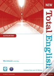 Capa do artigo New Total English Advanced Workbook With Key And Audio Cd Pack