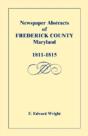 Newspaper Abstracts Of Frederick County - Preview