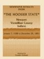 Newspaper Extracts From "The Hoosier Sta - Preview