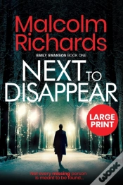 Capa do artigo Next To Disappear: Large Print Edition