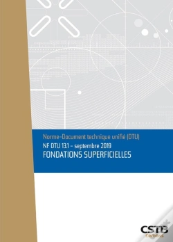 Capa do artigo Nf Dtu 13.1 Fondation Superficielles
