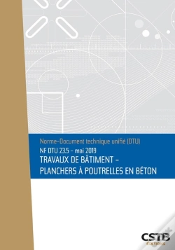 Capa do artigo Nf Dtu 23 5  Travaux De Batiment  Planchers A Poutrelles En Beton