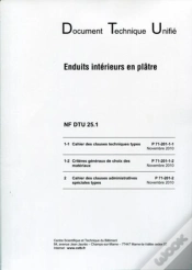 Capa do artigo Nf Dtu 25.1 Enduits Interieurs En Platre
