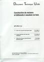 Nf Dtu 31.2 Construction De Maisons Et Batiments A Ossature En Bois - Preview