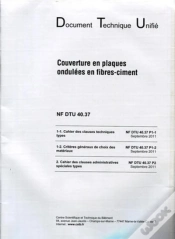 Capa do artigo Nf Dtu 40.37 Couverture En Plaques Ondulees En Fibres-Ciment