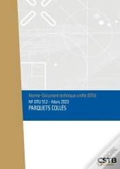 Capa do artigo Nf Dtu 51.2 Parquets Colles - Edition De Mars 2023