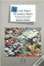Capa do artigo Ni Con Marx Ni Contra Marx  