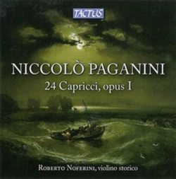 Capa do artigo Niccolo Paganini: 24 Capricci, Opus I - CD