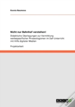 Capa do artigo Nicht Nur Bahnhof Verstehen!