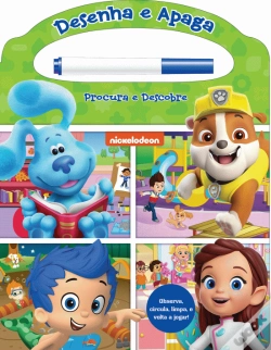 Capa do artigo Nickelodeon Desenha e Apaga - Procura e Descobre