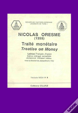 Capa do artigo Nicolas Oresme ; Traité Monétaire 1355 ; Mesa 6