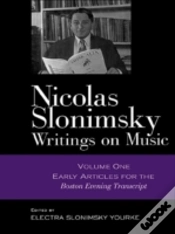 Capa do artigo Nicolas Slonimsky: Writings On Music