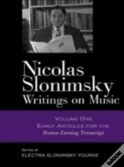 Capa do artigo Nicolas Slonimsky: Writings On Music