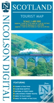 Capa do artigo Nicolson Tourist Map Scotland