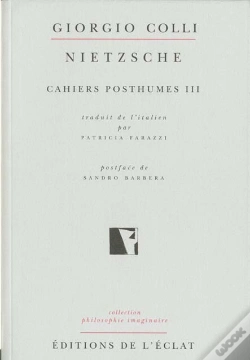 Capa do artigo Nietzsche ; Cahiers Posthumes Tome 3