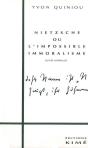 Nietzsche Ou Impossible Immoralisme - Preview