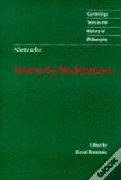 Capa do artigo Nietzsche: Untimely Meditations