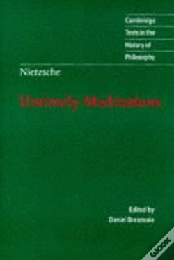 Capa do artigo Nietzsche: Untimely Meditations