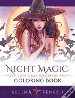 Capa do artigo Night Magic - Gothic And Halloween Coloring Book