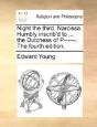 Night The Third. Narcissa. Humbly Inscri - Preview