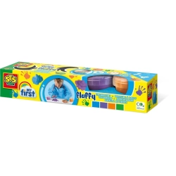 Capa do artigo NINCO - Pintar Com Os Dedos Fluffly 4*120ml S14441