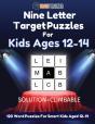 Nine Letter Target Puzzles For Kids Ages - Preview