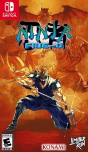 Capa do artigo Ninja Five-O Limited Run Games Nintendo Switch