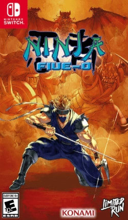 Capa do artigo Ninja Five-O Limited Run Games Nintendo Switch
