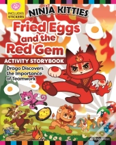 Ninja Kitties Fried Eggs And The Red Gem Activity Storybook