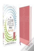 Nirv, Clear Focus Bible For Kids (Help Kids With Adhd Or Dyslexia Read With Confidence), Leathersoft, Pink