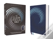 Capa do artigo Nirv, Clear Focus Bible, Leathersoft, Navy