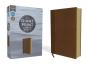 Nirv, Giant Print Compact Bible, Leathersoft, Brown, Comfort Print - Preview