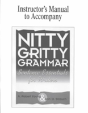 Nitty Gritty Grammar Instructor'S Manual - Preview