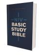 Niv, Basic Study Bible, Economy Edition, Paperback, Blue, Red Letter - Preview