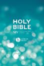 Niv Larger Print Blue Hardback Bible - Preview