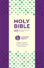 Niv Larger Print Compact Single Column Reference Bible - Preview