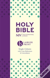 Capa do artigo Niv Larger Print Compact Single Column Reference Bible