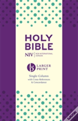 Capa do artigo Niv Larger Print Compact Single Column Reference Bible