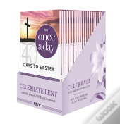 Niv, Once-A-Day 40 Days To Easter Devotional, Filled Display, 20 Pack