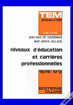 Capa do artigo Niveaux D'Éducation Et Carrieres Professionnelles