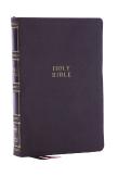 Nkjv, Compact Center-Column Reference Bible, Gray Leathersoft, Red Letter, Comfort Print (Thumb Indexed)
