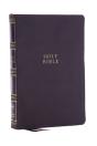 Nkjv, Compact Center-Column Reference Bible, Gray Leathersoft, Red Letter, Comfort Print (Thumb Indexed) - Preview