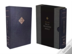 Capa do artigo Nkjv, Deluxe Reader'S Bible, Cloth Over Board, Blue
