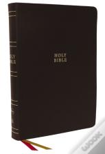 Nkjv Holy Bible, Super Giant Print Reference Bible, Brown Bonded Leather, 43,000 Cross References, Red Letter, Comfort Print: New King James Version