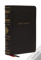 Nkjv Large Print Reference Bible, Black Leathersoft, Red Letter, Comfort Print (Sovereign Collection)