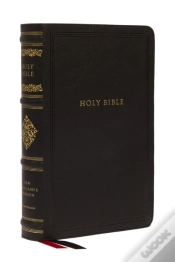 Capa do artigo Nkjv Large Print Reference Bible, Black Leathersoft, Red Letter, Comfort Print (Sovereign Collection)